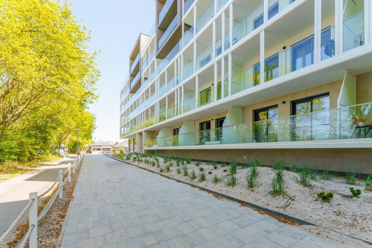 Apartament Kapitanski Z Widokiem Na Morze 4 Pietro - By Perlowa Przystan Rent Sianozety Eksteriør bilde