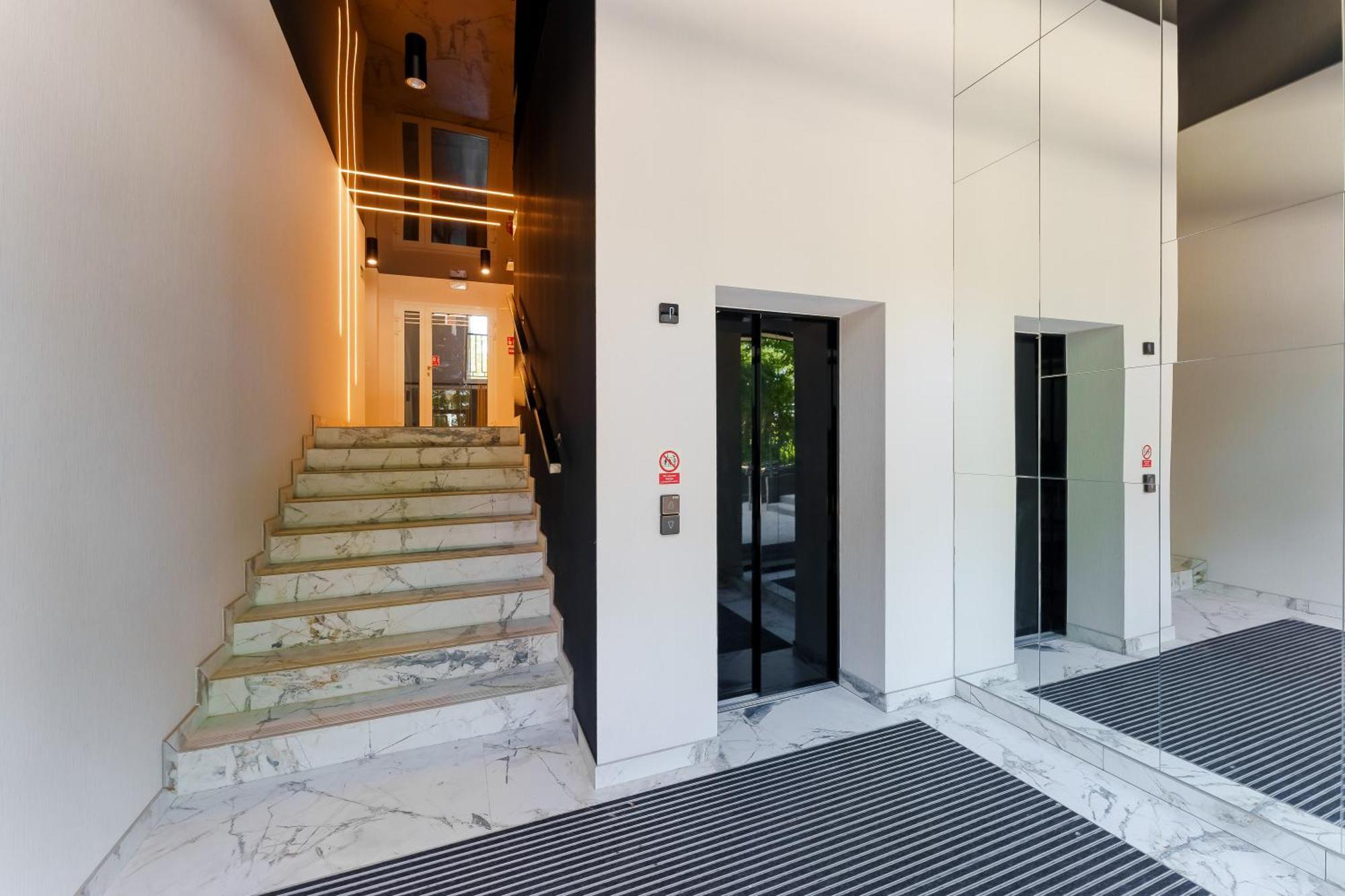 Apartament Kapitanski Z Widokiem Na Morze 4 Pietro - By Perlowa Przystan Rent Sianozety Eksteriør bilde